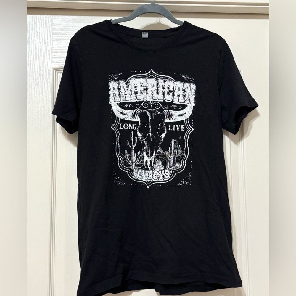 Black Graphic Tee